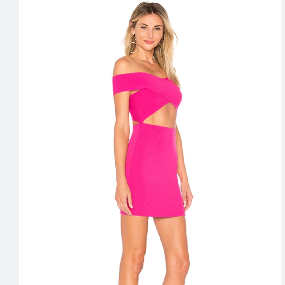 NWOT Superdown hallie cut out mini